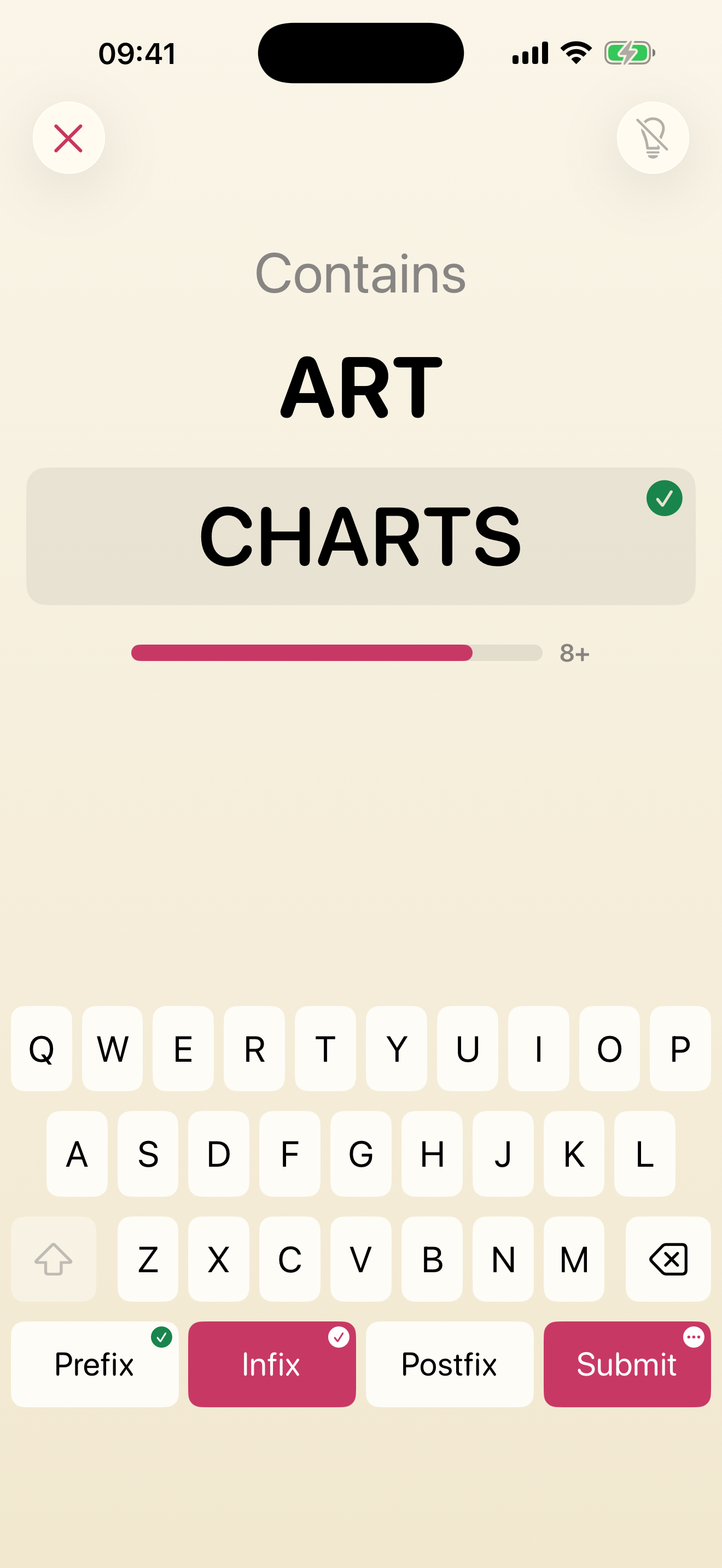 Word entry