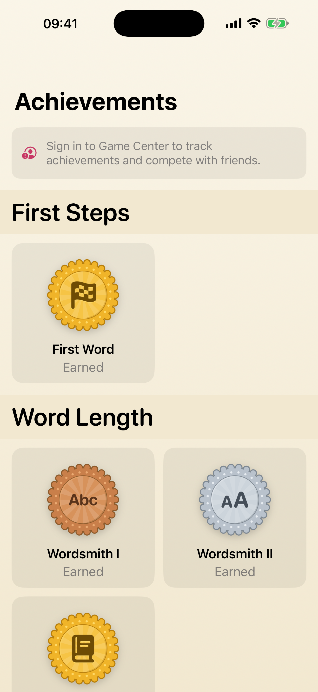 Achievements